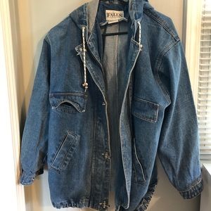 Falls Creek Oversized Denim jacket